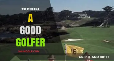 Exploring Peter Falk's Golfing Prowess: A Look Beyond Columbo