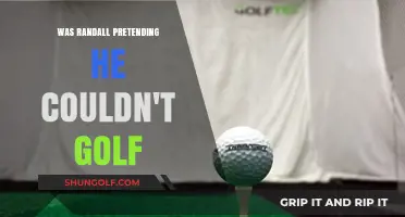 Was Randall Faking His Golf Skills? Uncovering the Truth Behind His Swing
