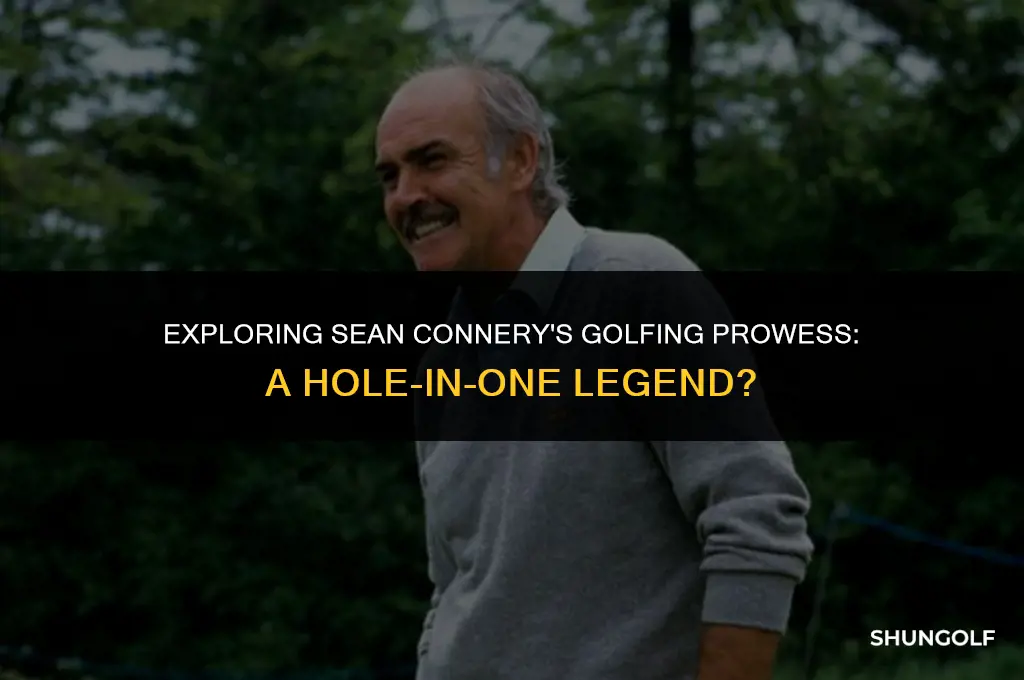 was sean connery a good golfer