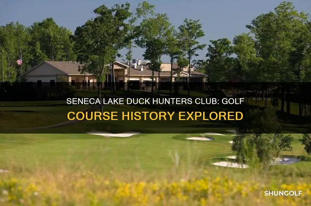 was seneca lake duck hunters club ever a golf course