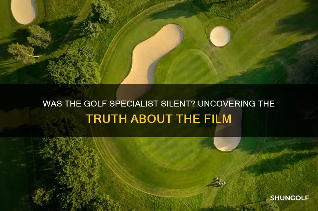 was the golf specialist a silent movie