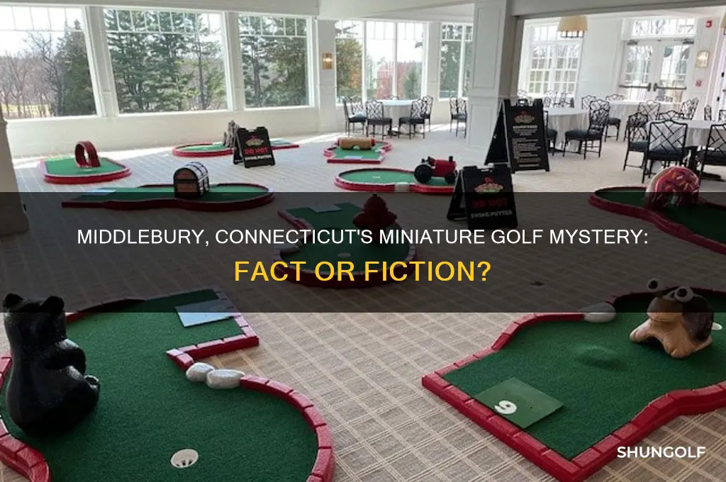 was there a miniature golf course in middlebury connecticut