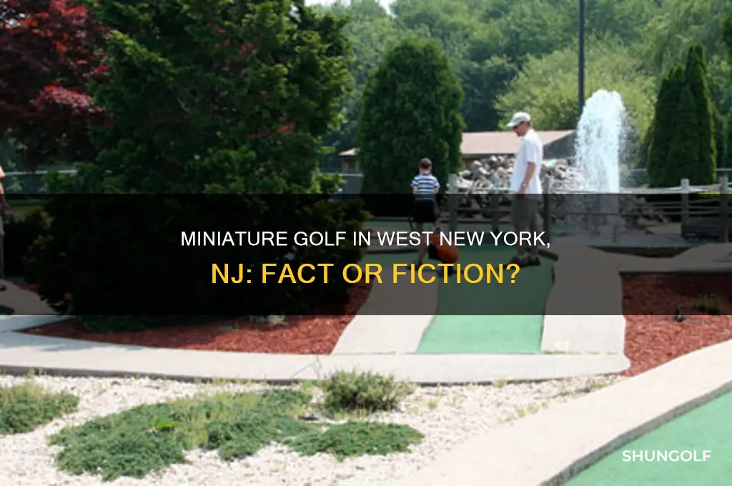 was there a miniature golf in west new york nj