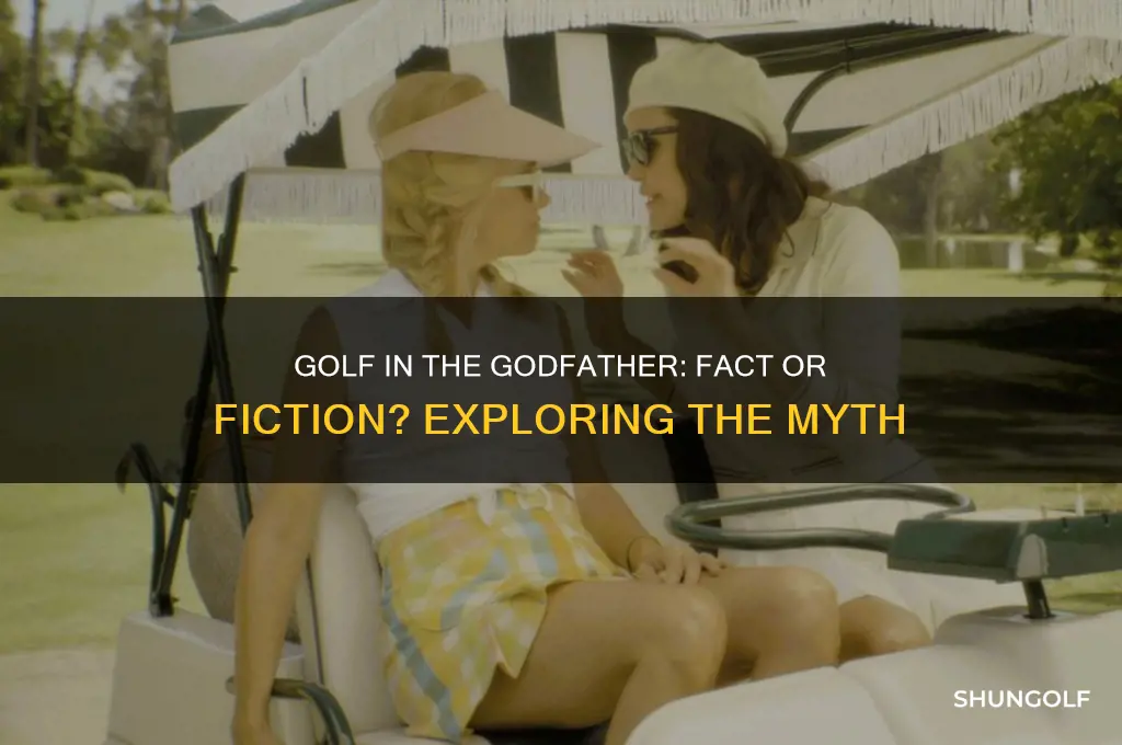 was there any golf in the godfather
