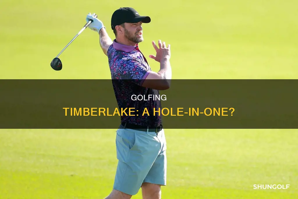 was timberlake a golfer