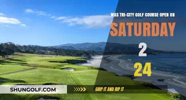 Was Tri-City Golf Course Open on February 24th, Saturday?