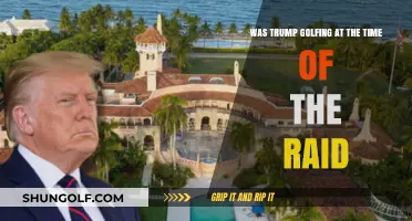 Trump's Golf Game: Coinciding with the Mar-a-Lago Raid?