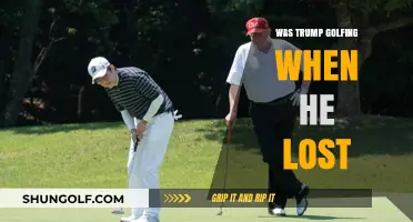 Trump's Golf Outing: A Coincidental Escape During Election Loss?