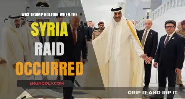 Trump’s Golf Outing: Coinciding with the Syria Raid?