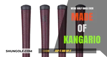 Exploring Golf History: The Kangaroo Leather Golf Bag Myth