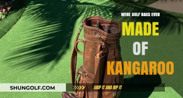 Exploring Golf's Unique History: Kangaroo Leather Golf Bags?