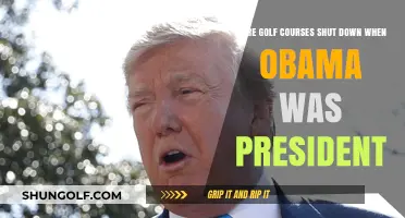 Did Obama's Presidency Lead to Golf Course Shutdowns?
