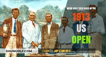 Golf Tees in 1913 US Open: Uncovering Historical Equipment Usage