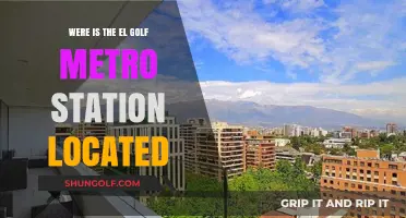 Discovering El Golf Metro Station's Exact Location in Santiago, Chile