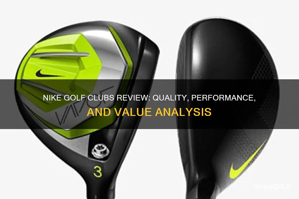 were nike golf clubs any good