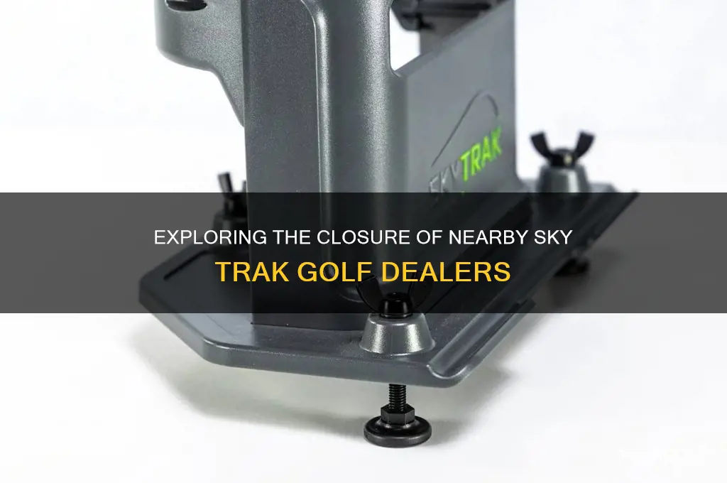 were the close sky trak golf dealers