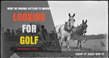 Did Early American Settlers Seek Golf or New Horizons?