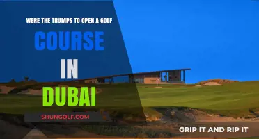 Trump's Dubai Golf Course Venture: A New Business Horizon?