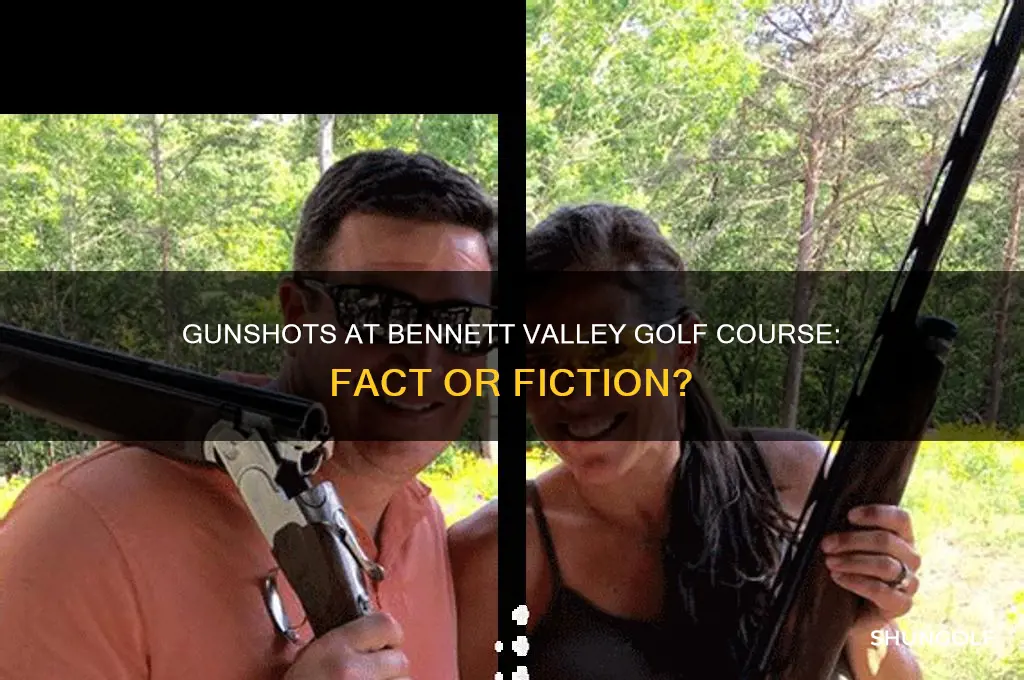 were there gunshots in the bennett valley golf course