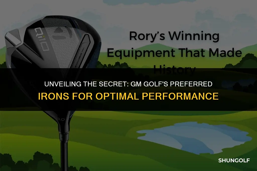 what 2 iron does gm golf use