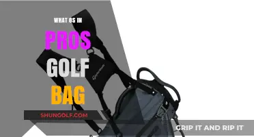 Unveiling the Essentials: A Pro Golfer's Bag Breakdown