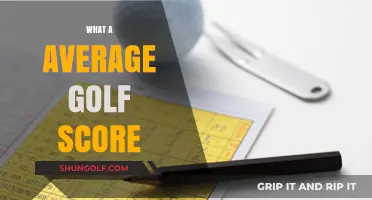 Golf Scores: What's an Average Score?