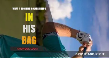 Essential Gear for a Beginner Golfer's Bag: A Comprehensive Guide