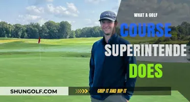 Unveiling the Role: Golf Course Superintendent's Daily Duties and Responsibilities