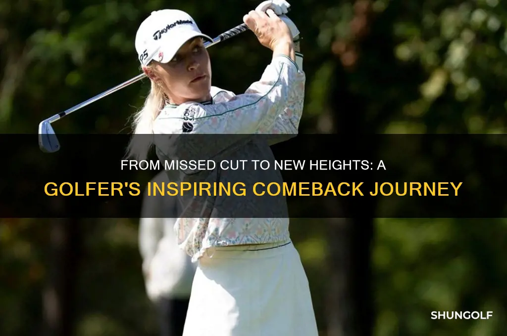 what a golfer did after failing to qualify