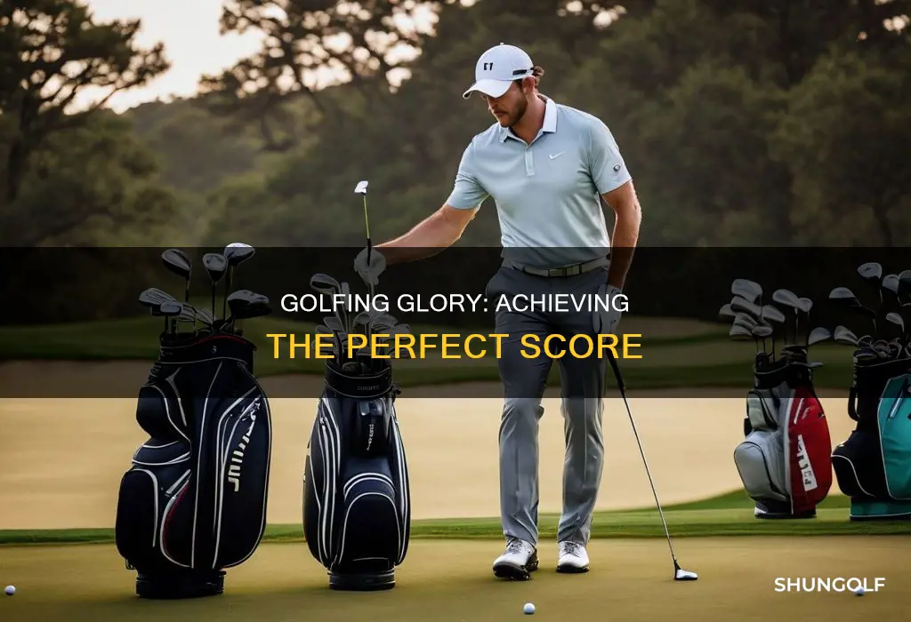 what a perfect golf score