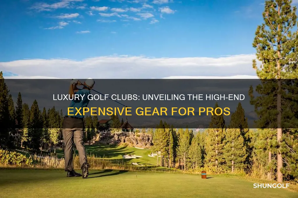 what a real high and expensive golf clubs