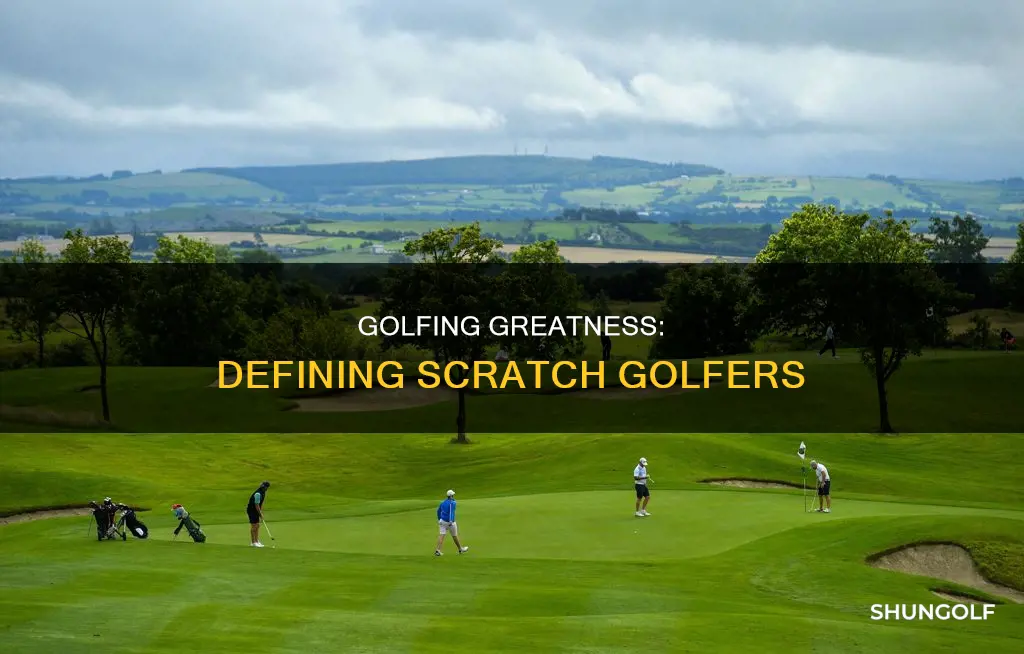 what a scratch golfer