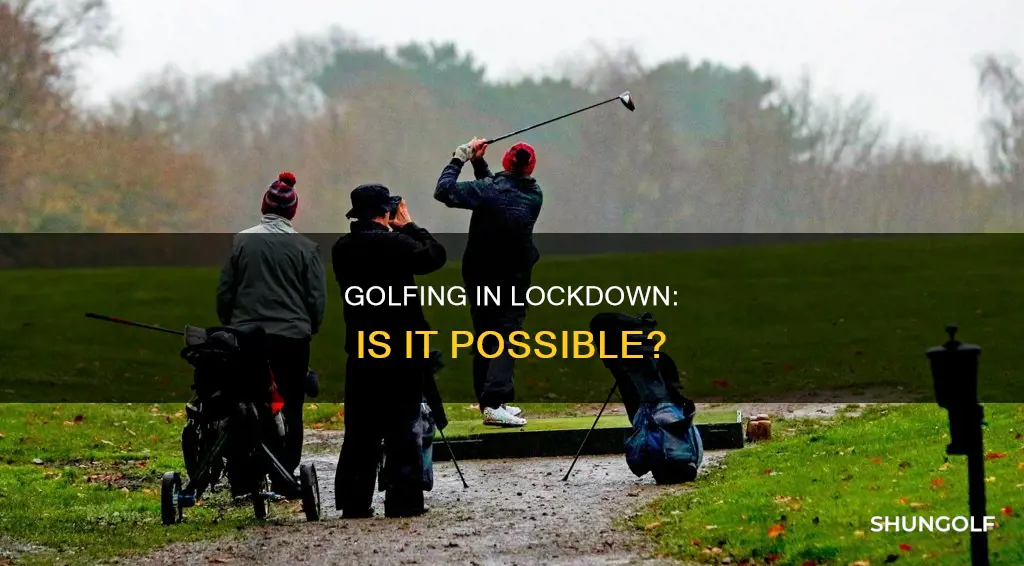 what about golf in lockdown