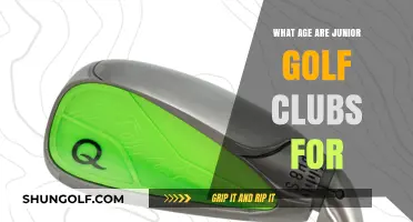 Junior Golf Clubs: Ideal Age Range for Young Golfers