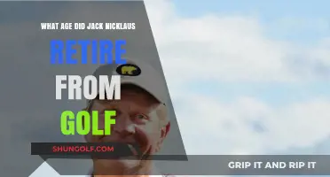 When Did Jack Nicklaus Retire from Professional Golf?