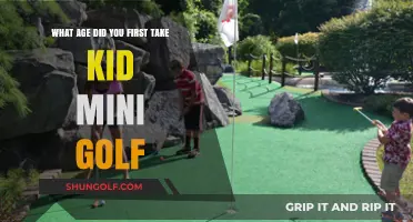 Mini Golf Memories: When Did Your Kids Swing for the First Time?