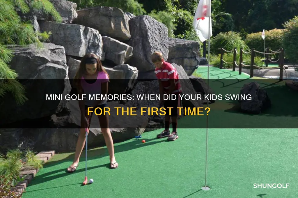 what age did you first take kid mini golf