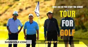 Teeing Off on the Senior Tour: When Does the Journey Begin?