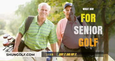 Golfing Seniors: When to Make the Switch