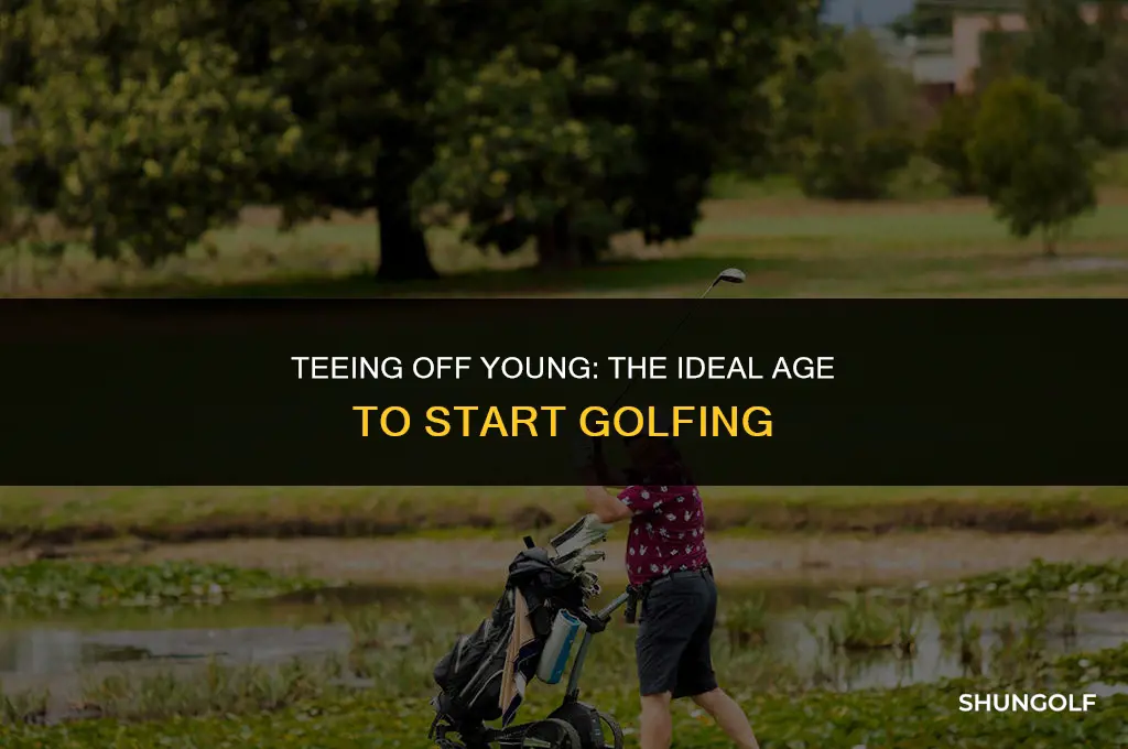 what age is best to start golf
