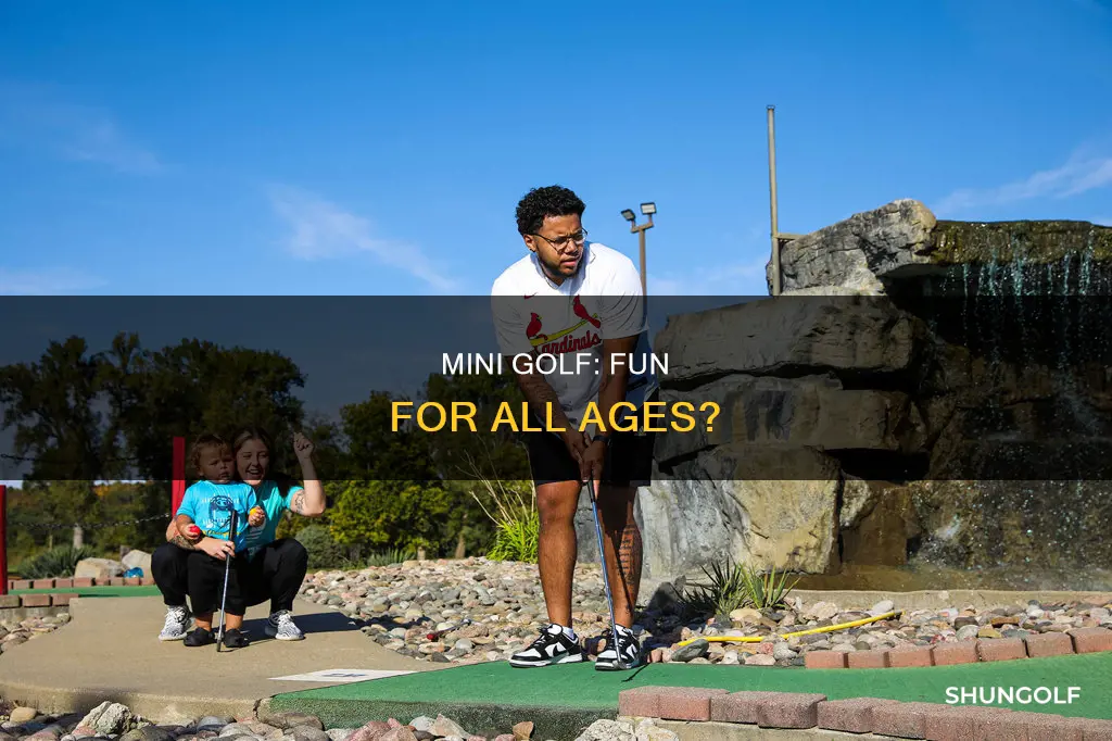 what age is mini golf for