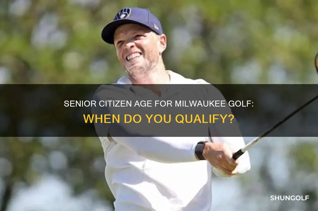 what age is senior citizen on mke golf