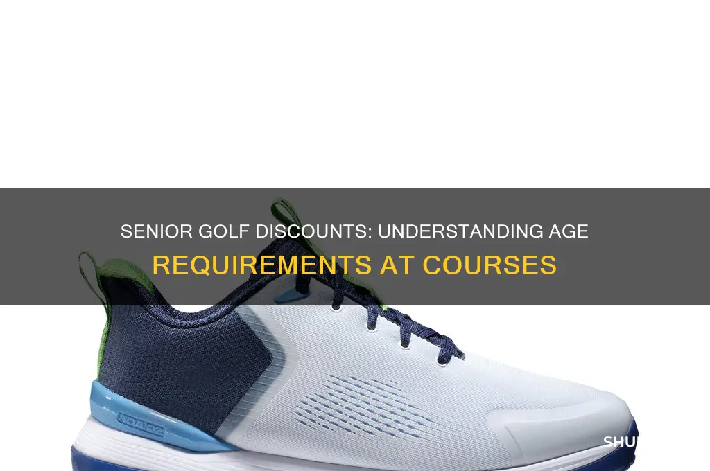 what age is senior rate at golf courses