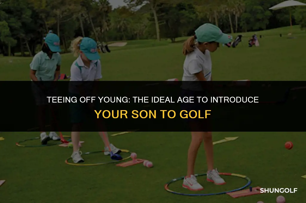 what age to start son in golf