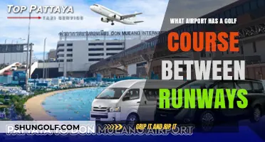 Unique Airport Feature: Golf Course Between Runways at Don Mueang