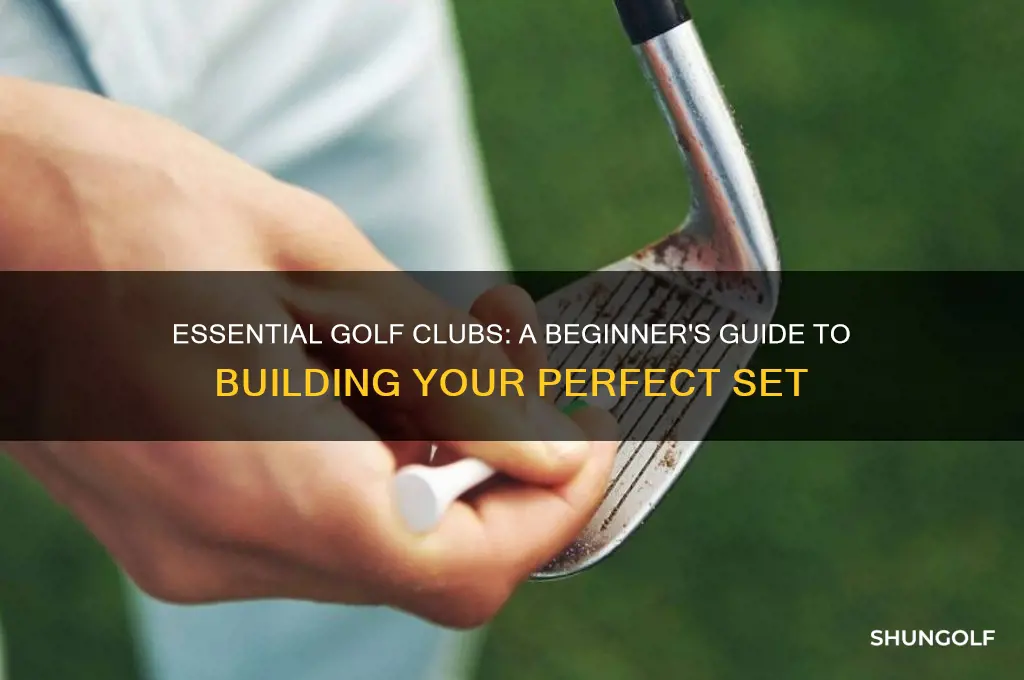 what all clubs do you need for golf