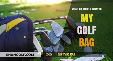 Essential Golf Bag Contents: A Comprehensive Guide for Every Golfer
