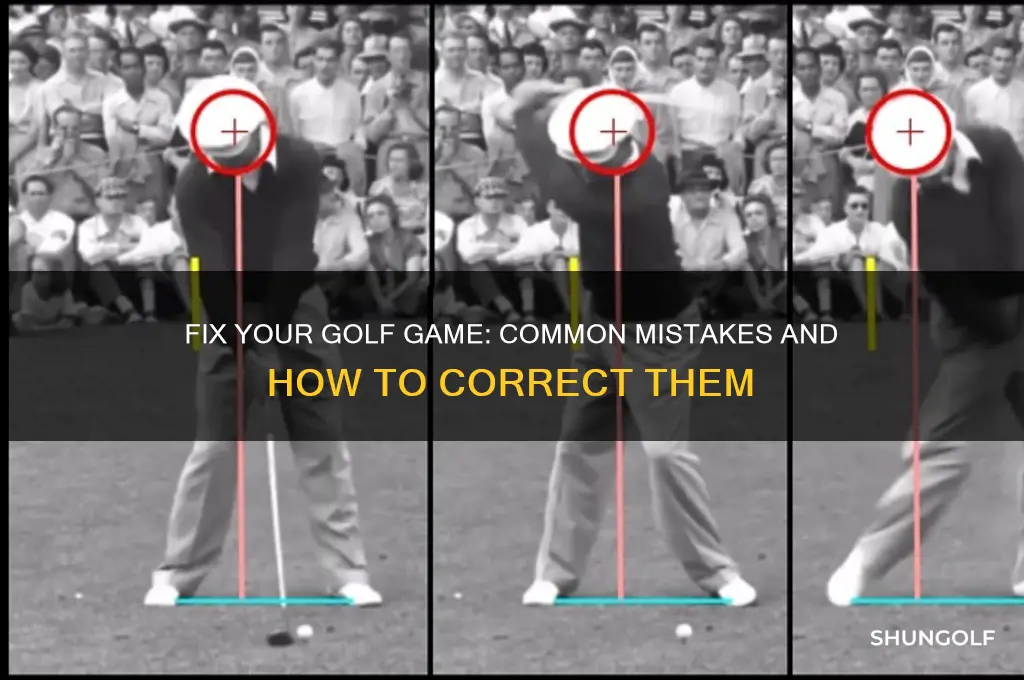 what am i doing wrong in golf