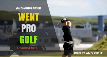 Golf Dreams: Amateurs Who Went Pro