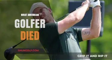 Remembering Golfers: American Legends Who Passed Away